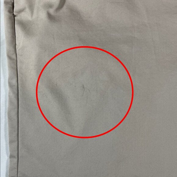 Banana Republic mens khaki basic flat front 9" inseam chino shorts - size 36 - Picture 10 of 12